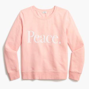 J. CREW FACTORY Peace Sweatshirt